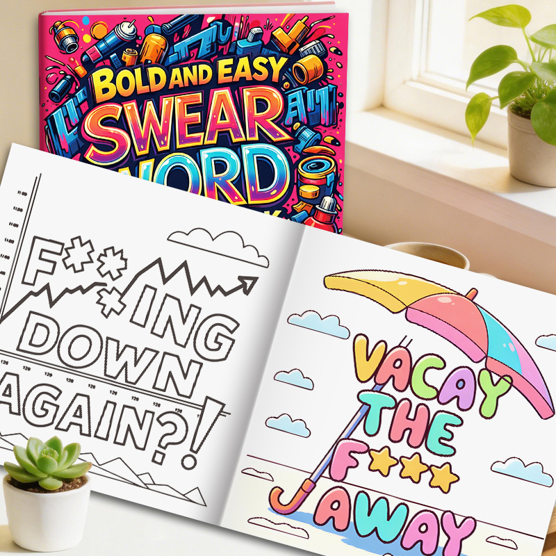 Adult Coloring Book Stress Relief - Libro de Colorear para Adultos con