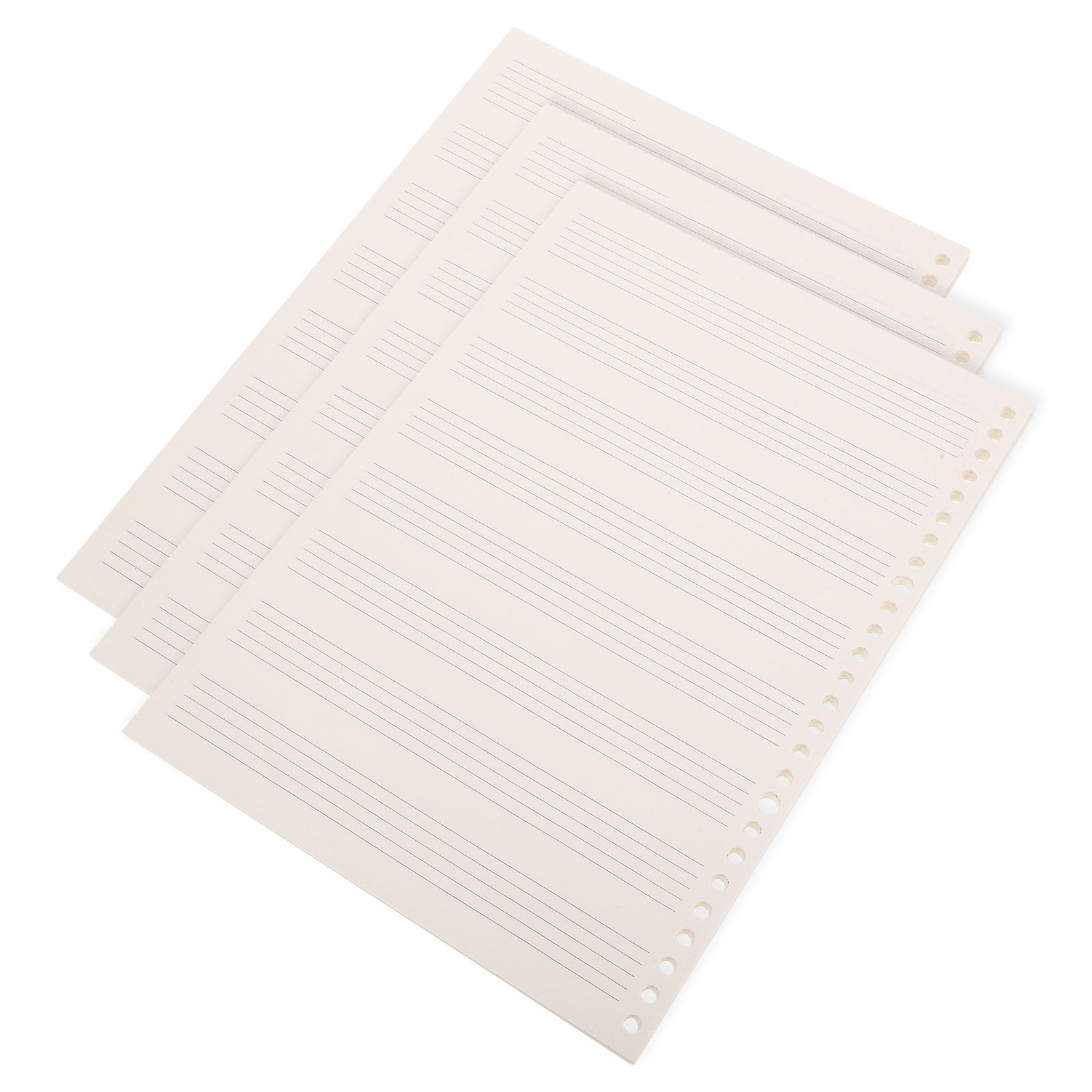 Blank Sheet Music Notebook - 3 unidades de cuaderno de partituras