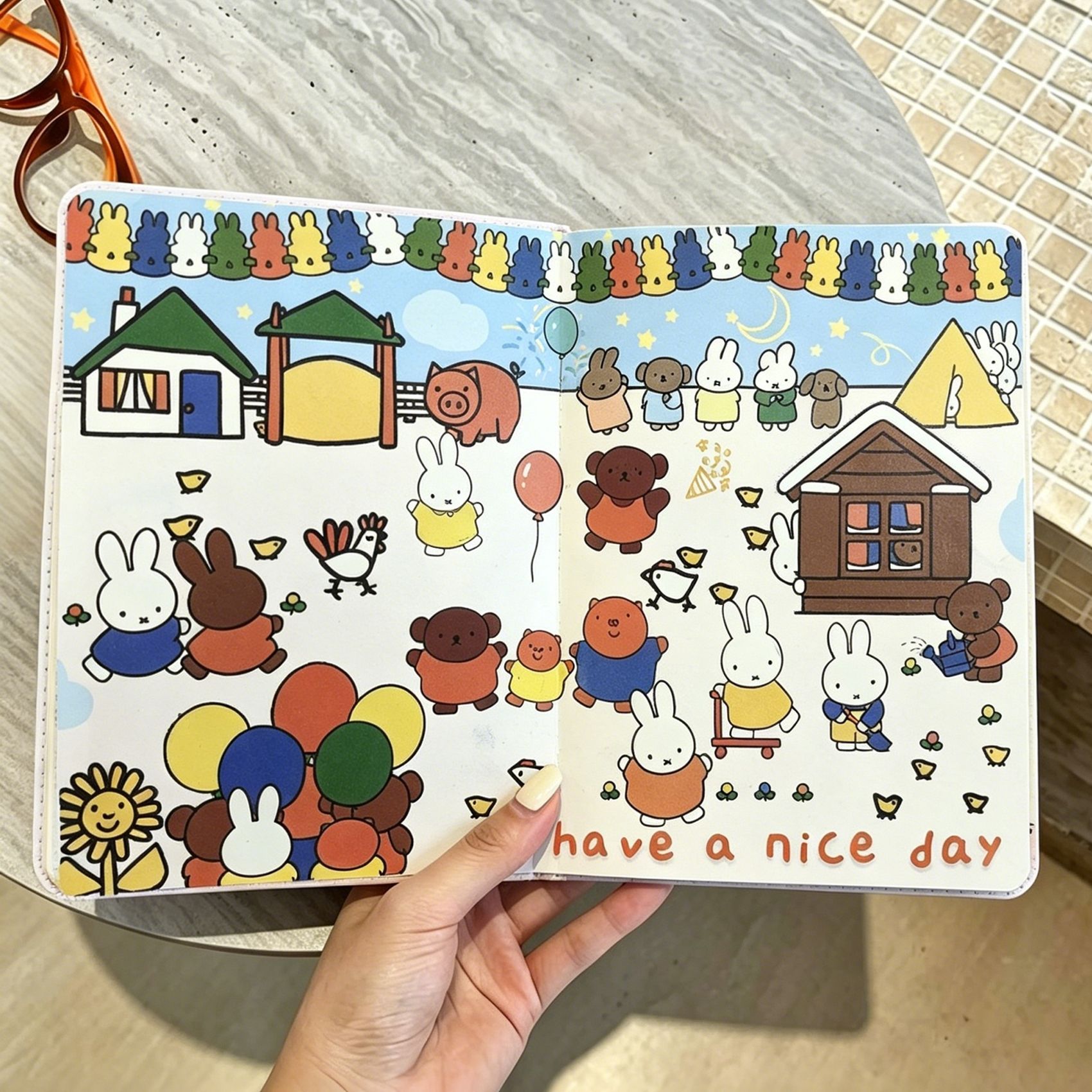 Lindo Cuaderno Kawaii Miffy B6 - Stationery Books reseña y precio