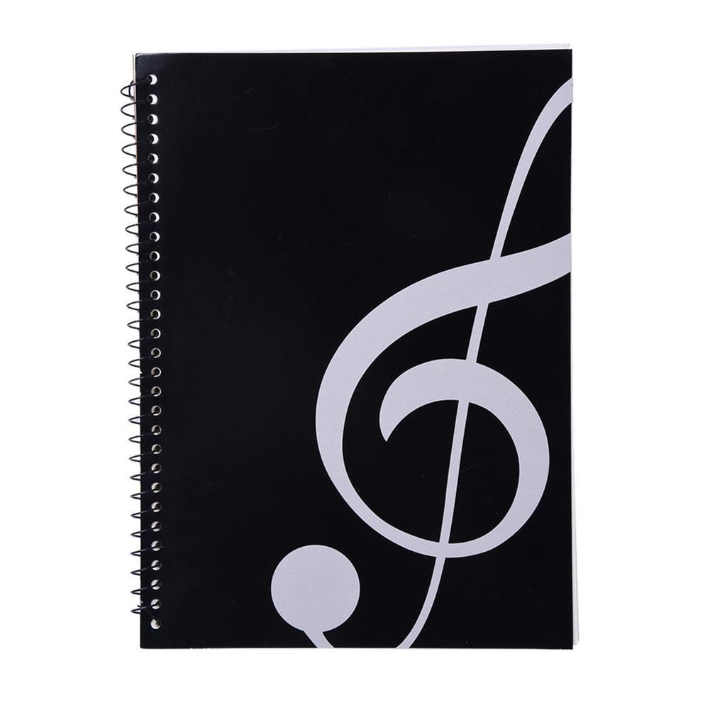 Cuaderno espiral de hoja de mú - Blank Sheet Music Notebook reseña y precio