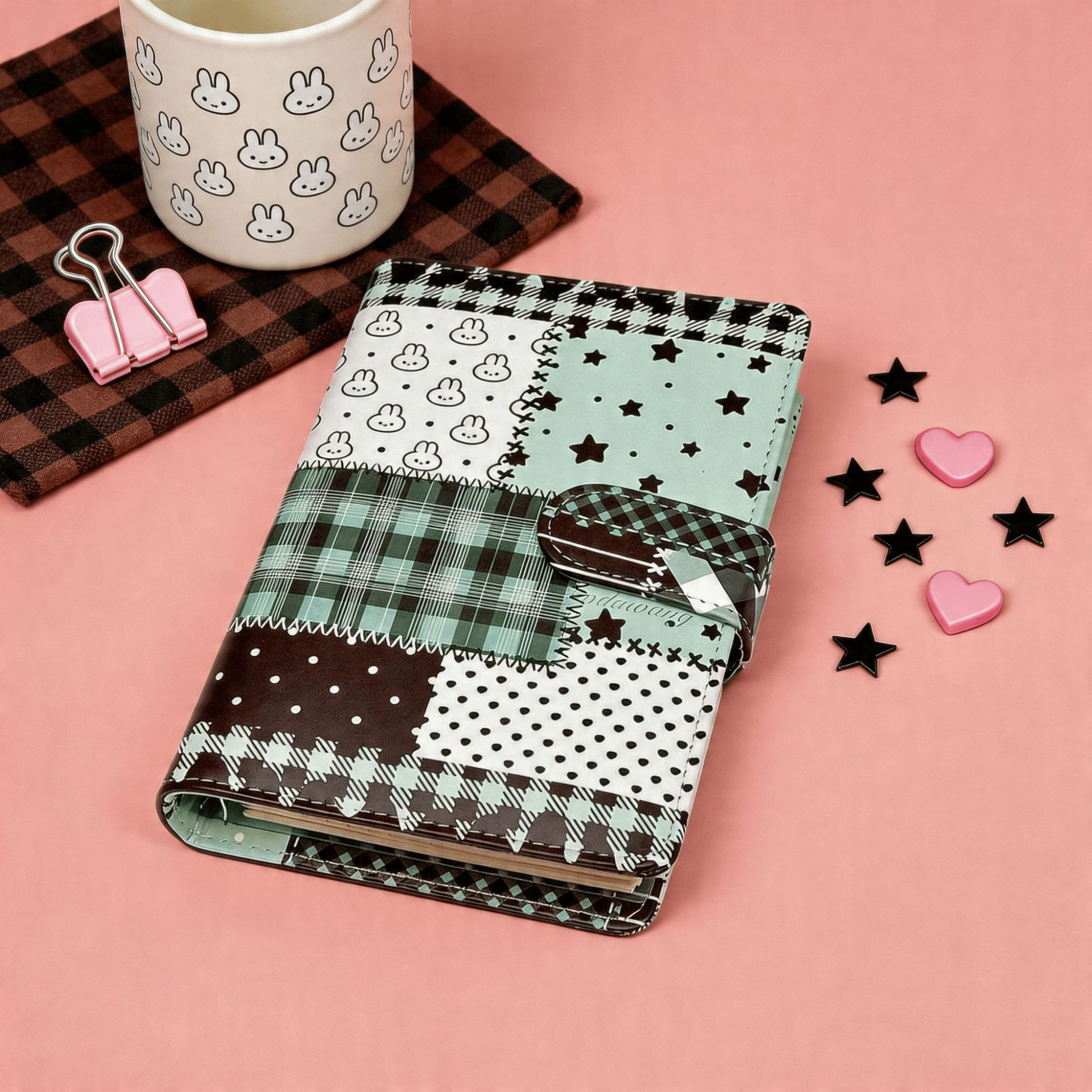 Cuaderno A6 verde con rejilla  - Blank Sheet Music Notebook reseña y precio