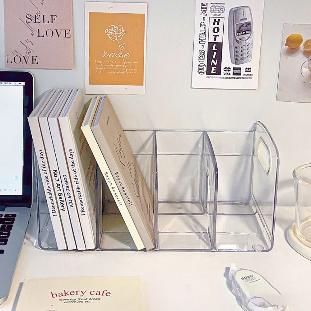 Sujetalibros portátiles de acr - Clear Acrylic Book Stand Holder reseña y precio